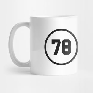 The Number 78 Mug